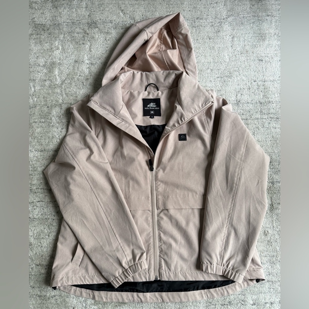 Rip Curl Anti-Series Elite II Jacket Wind Rain Proof Sz XS Pink
